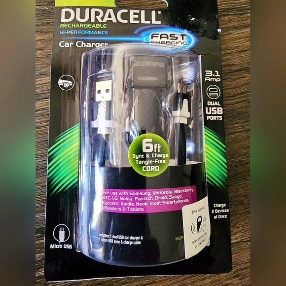 Duracell Car Charger - Picture 1 of 2